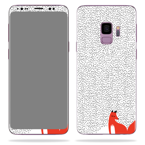 MightySkins SAGS9-Black Grass Skin for Samsung S9 - Black Grass