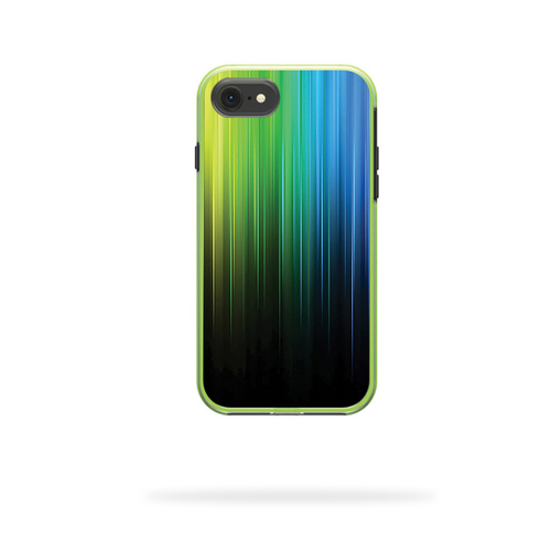 MightySkins LIFSLIP8-rainbow streaks Skin for Lifeproof Slam iPhone SE