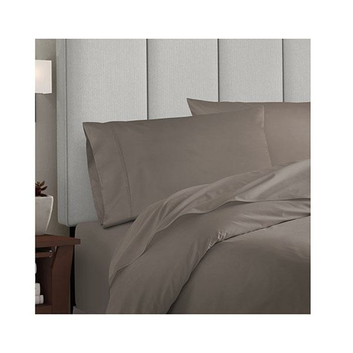 Balmain 1000 Tc Hotel Grade Bamboo Cotton Quilt Cover Set Pewter