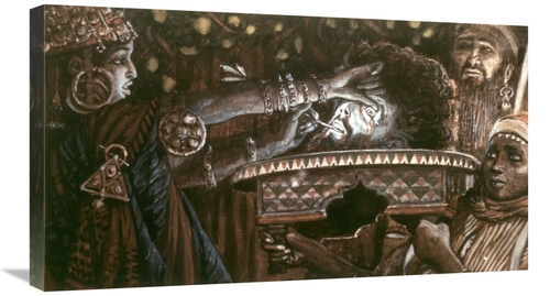 Global Gallery GCS-280326-30-142 30 in. Head of John the Baptist on a 