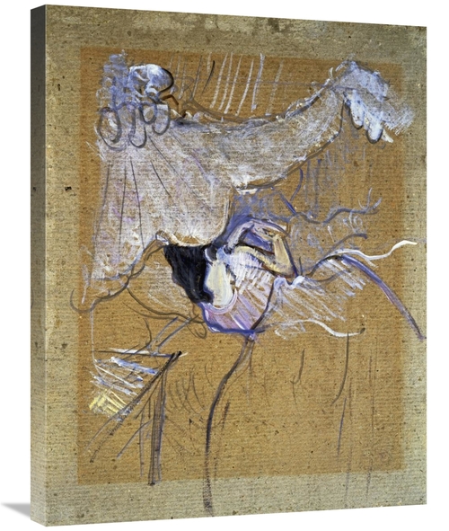 Global Gallery GCS-278175-30-142 30 in. Au Lit Art Print - Henri Toulo