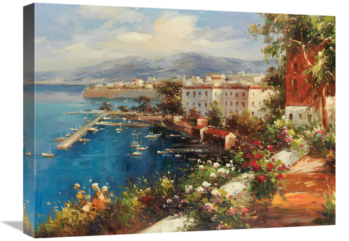 Global Gallery GCS-132464-1824-142 18 x 24 in. Point VIew Terrace Art 