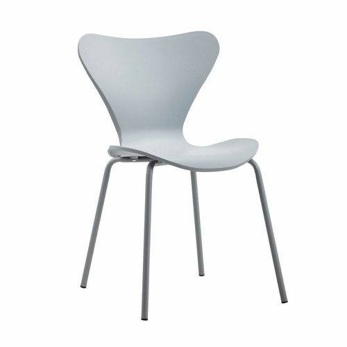 Chair DKD Home Decor Light grey 48 x 50 x 83 cm