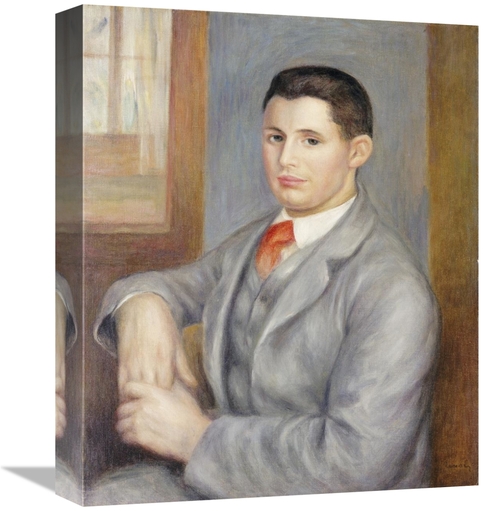 Global Gallery GCS-267122-16-142 16 in. Young Man with a Red Tie Art P