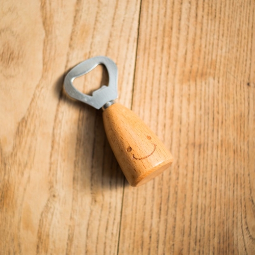 Wood Emoji Bottle Opener