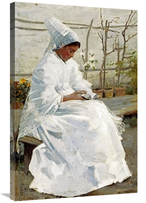 Global Gallery GCS-268537-36-142 36 in. Communion Day Art Print - Edwa