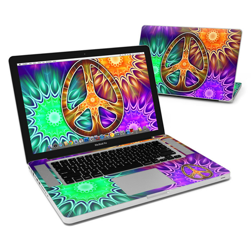 DecalGirl MBP15-PTRIP Apple MacBook Pro 15 in. Skin - Peace Triptik