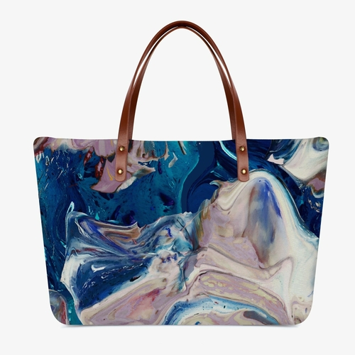 Jacki Easlick Geode Print Cloth Tote Bag