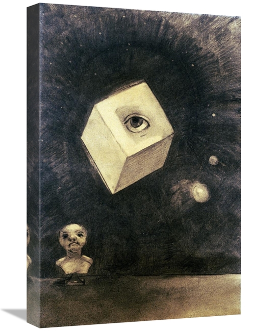 Global Gallery GCS-267089-22-142 22 in. Eye Art Print - Odilon Redon