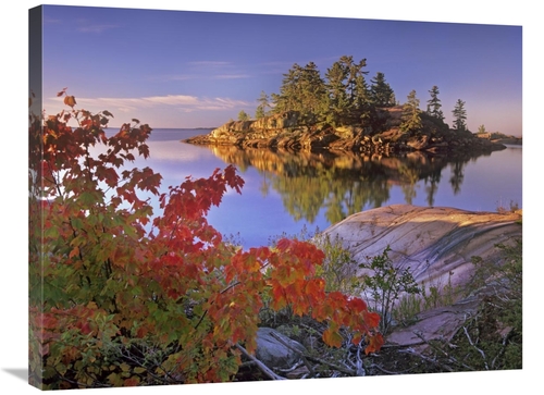 Global Gallery GCS-396786-2432-142 24 x 32 in. Island in Georgian Bay&