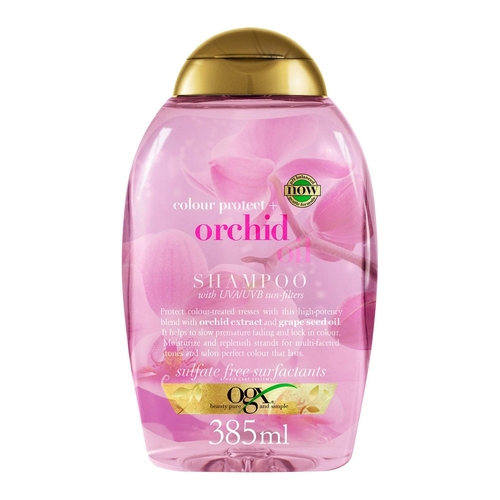 Shampoo Colour Reinforcement OGX Orchid (385 ml)