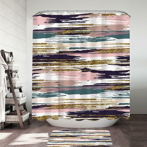 Gorgeous Mess Shower Curtain