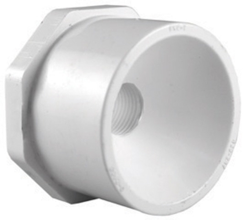 Charlotte Pipe & Foundry PVC021072600 2.5 x 2 in. PVC Reducer Bush