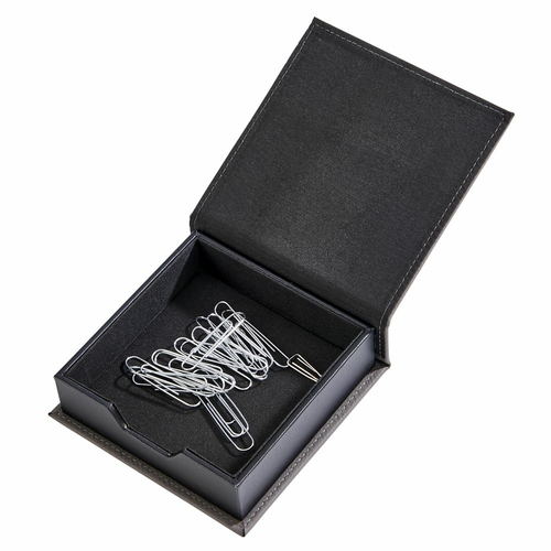 Creative Gifts International 002313 Leatherette Box, Grey