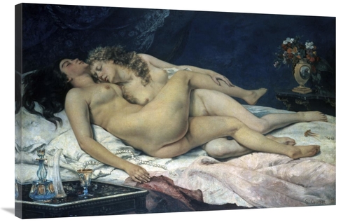 Global Gallery GCS-281920-40-142 40 in. Sleep Art Print - Gustave Cour