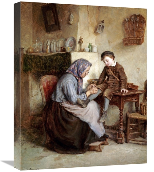 Global Gallery GCS-267992-22-142 22 in. Worn Through Art Print - Edoua