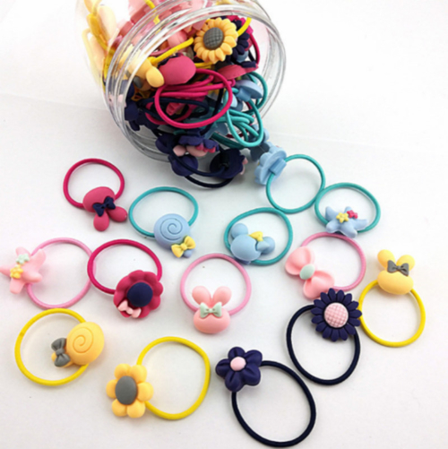 Style 20pcs Elastic Rubber Adorable