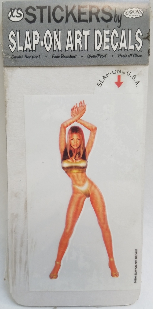 Barjan 04518XS Slap-On Art Decal Alley Card