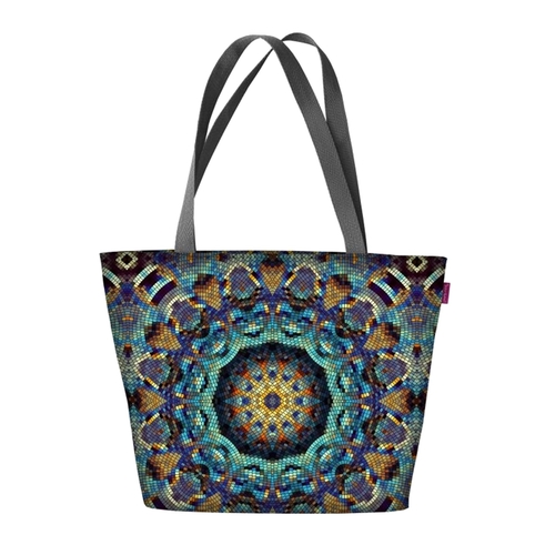 Main Barcelona Shoulder Bag In Canvas Holiday Line Bertoni image