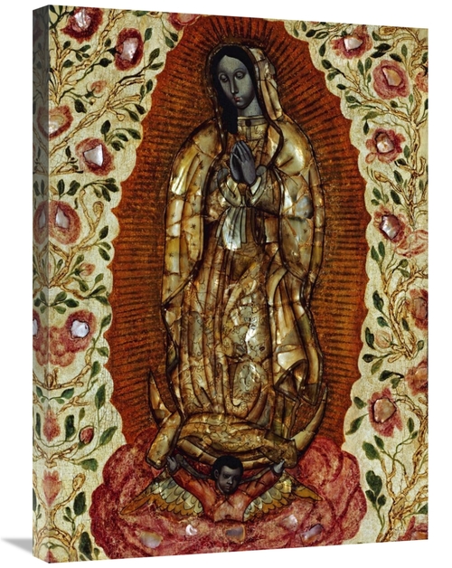Global Gallery GCS-267446-30-142 30 in. The Virgin of Guadeloupe Art P