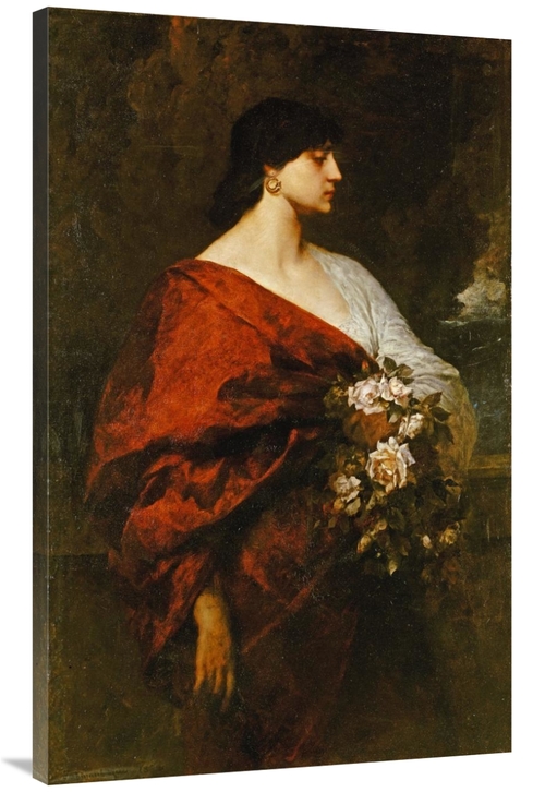 Global Gallery GCS-266660-44-142 44 in. A Dark Beauty Art Print - Ferd