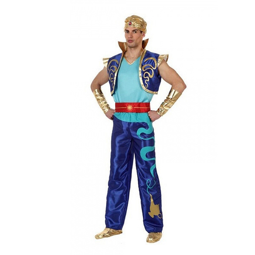 Costume for Adults Genie of the lamp Size xl (7 Pcs)