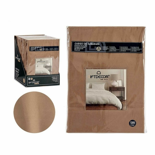 Bedding set Double Brown