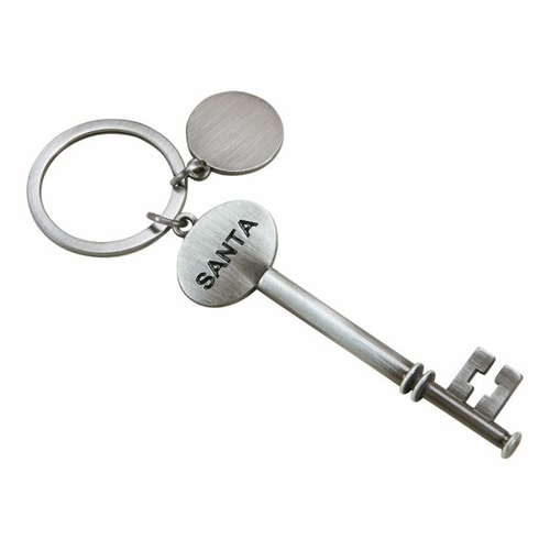Creative Gifts International 019933 3.25 in. Santa Key with Engraving 
