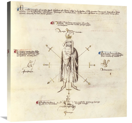 Global Gallery GCS-454767-3030-142 30 x 30 in. Aiming Points on the Bo