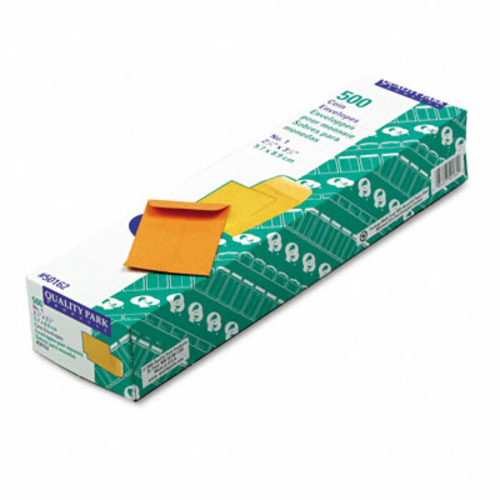 Quality Park 50162 Kraft Coin and Small Parts Envelope  Side Seam  #1 