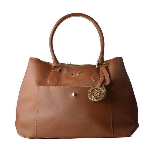 Women's Handbag Beverly Hills Polo Club 589-V2-TAN Brown (30 x 24 x 12