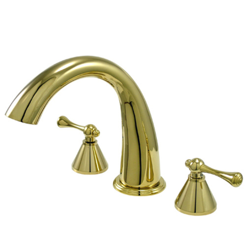 Kingston Brass KS2362BL 8 Inch -18 Inch Widespread Roman Tub Filler - 