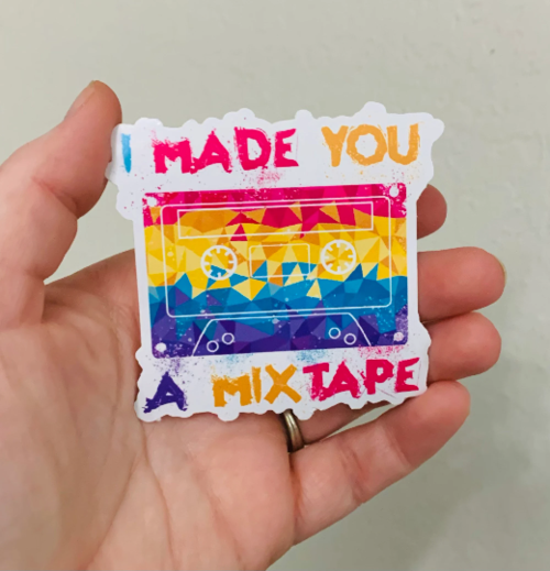 Mixtape Sticker/Magnet