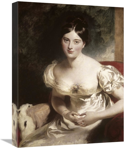 Global Gallery GCS-278202-22-142 22 in. Margaret, Countess of Bles