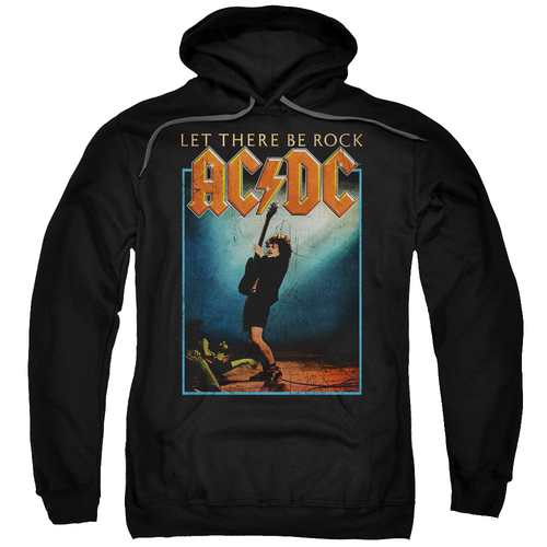 Trevco ACDC110-AFTH-6 ACDC Let There Be Rock-Adult Pull-Over Hoodie