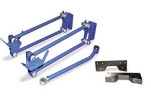 AirBagIt LINK-PARALLELX 4 Link Parallel Weldon All Trucks 1.25 In. Bar