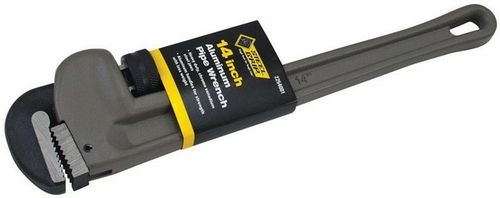 Steel Grip 2254001 14 in. Aluminum Chrome Pipe Wrench