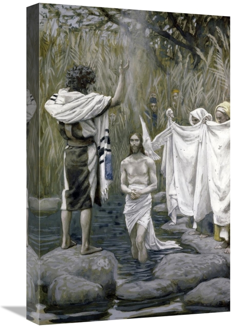 Global Gallery GCS-280222-22-142 22 in. Baptism of Jesus Art Print - J