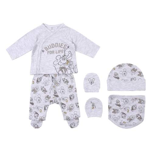 Set of clothes Disney Grey 4 Pieces (1 month)