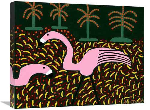 Global Gallery GCS-479198-2024-142 20 x 24 in. Flamingo Royale II Art 