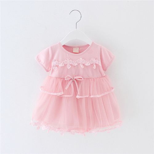 US Flower Girl Princess Dress Kids Baby Party