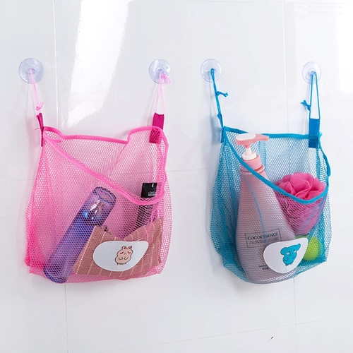 Child Bath Toy Storage Bag Organiser Net Suction