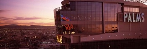 Panoramic Images PPI124187L Hotel lit up at dusk  Palms Casino Resort 