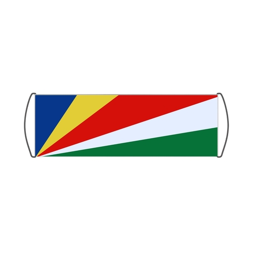 Bannière de défilement Drapeau des Seychelles