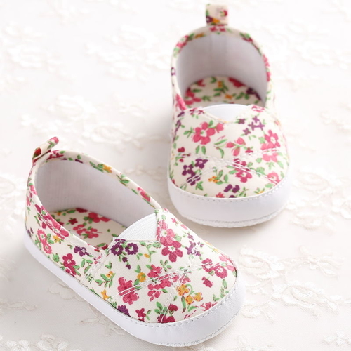 Floral Canvas Newborn to 18M Infants Baby