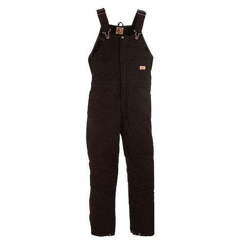 Berne Apparel WB515PLMR400 Ladies Washed Insulated Bib Overall- Plum -