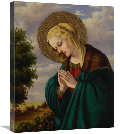 Global Gallery GCS-132559-2024-142 20 x 24 in. Madonna in Prayer Art P