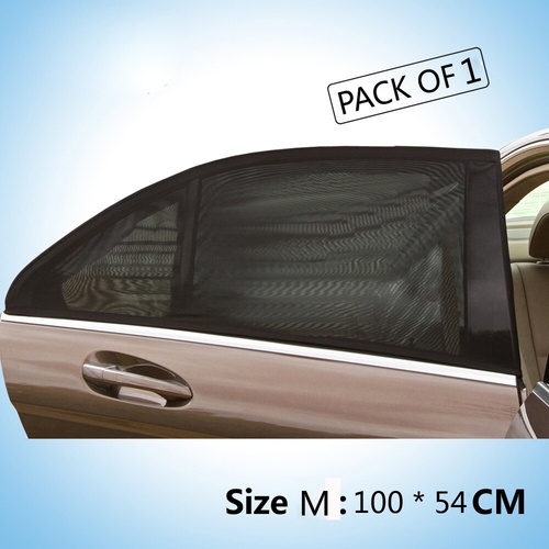 1x Car Rear Window UV Mesh Sun Shades Blind Kids