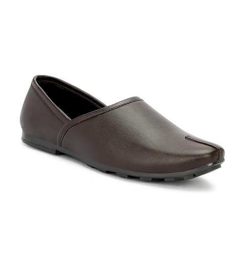 BROWN Wings Men's Nagra Jutti for Men Handmade Jutti (Size-6)