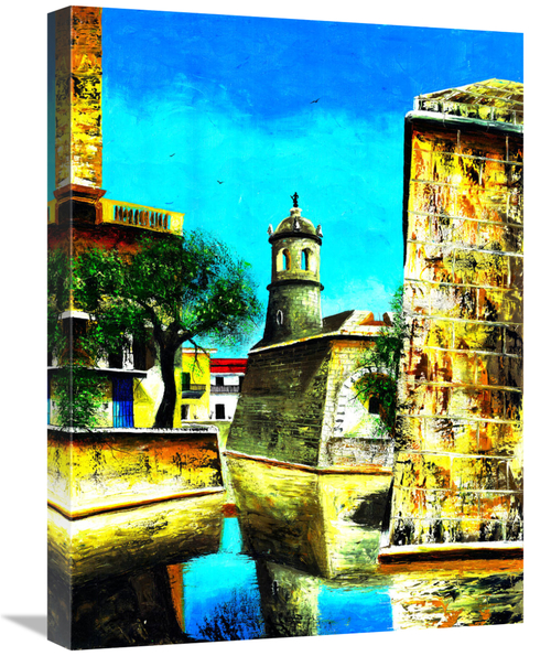 Global Gallery GCS-477340-1824-142 18 x 24 in. Cuban Rivera Art Print 